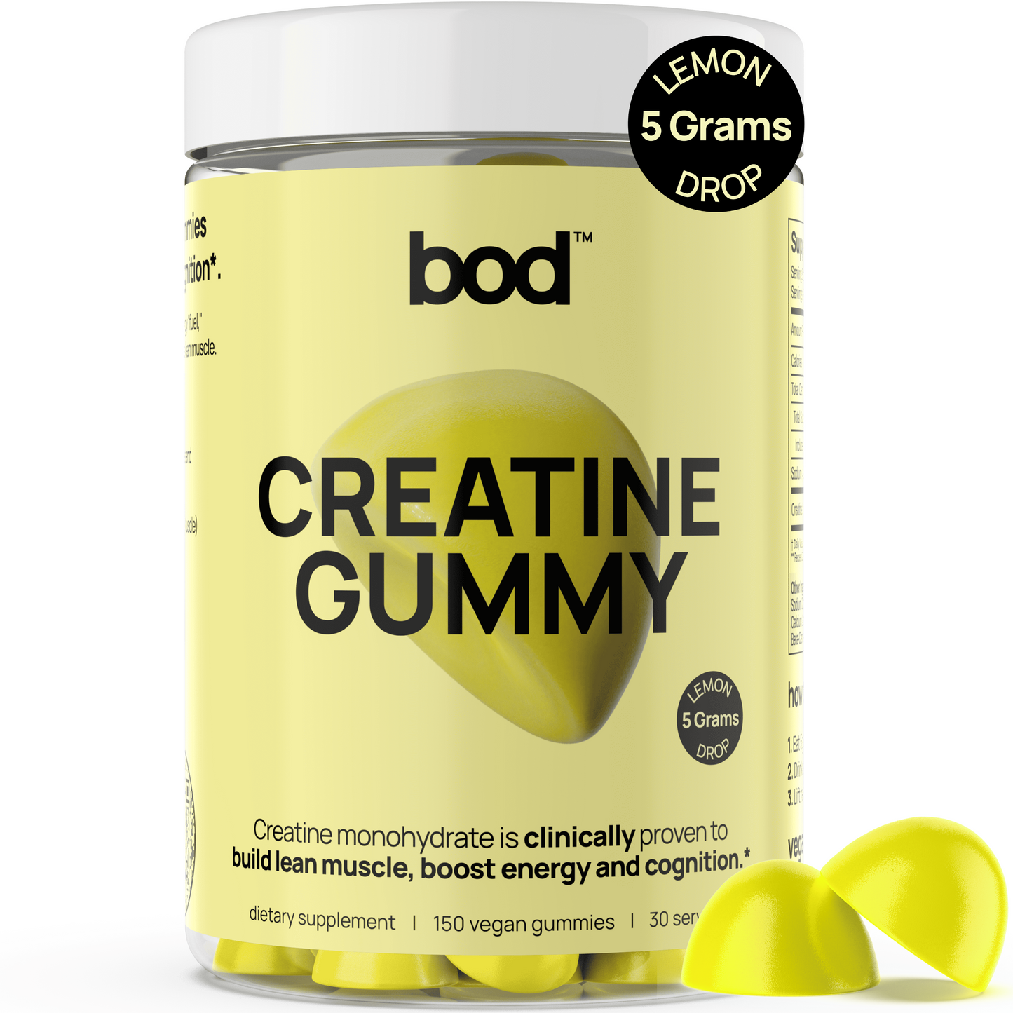 BOD: Creatine Gummy (16 Bottle Case)