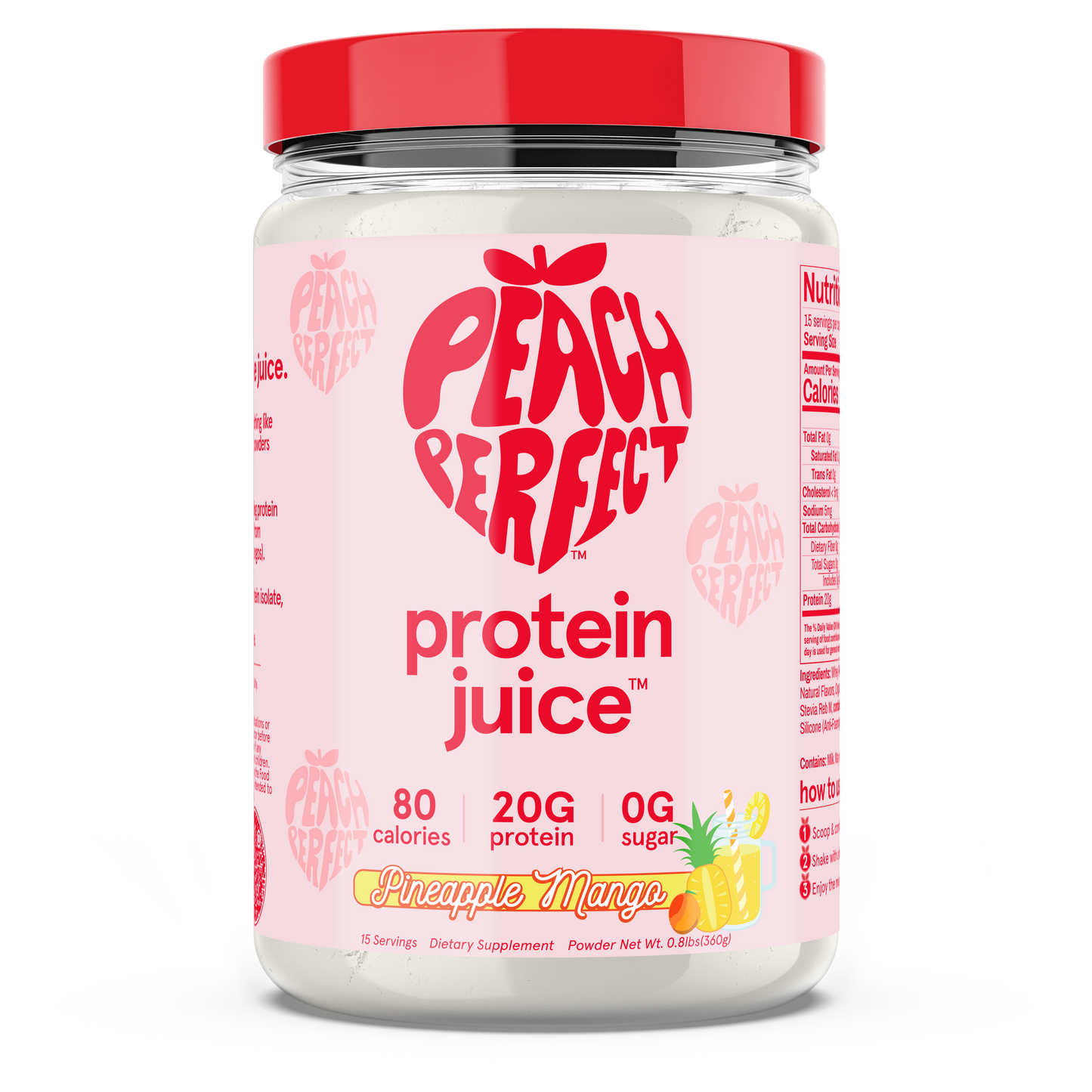 Peach Perfect: Protein Juice (16 unit case)